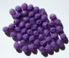 50 6mm Faceted Candy Coated Violet Beads